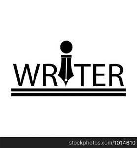 writer logo vector