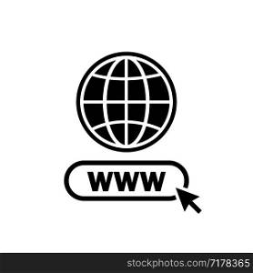 Www. Internet icon. Www search bar icon. Website icon Eps10. Www. Internet icon. Www search bar icon. Website icon