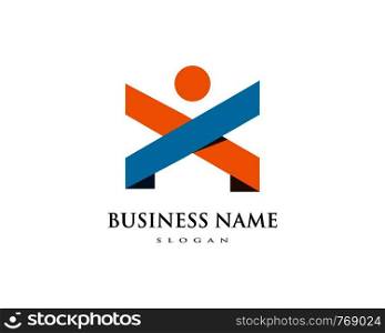 X Letter Logo Business Template Vector icon