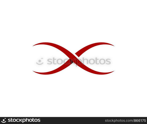 X Letter Logo Template vector icon design