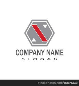 X Letter Logo Template vector icon illustration design