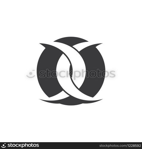 X Letter Logo Template vector icon illustration design