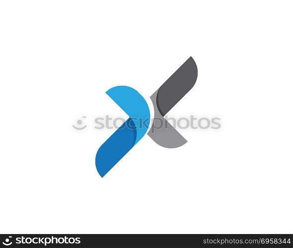 X Letter Logo Template vector icon. X Letter Logo Template vector icon illustration design