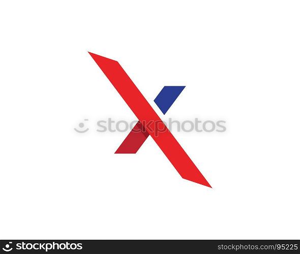X Letter Logo Template. X Letter Logo Template vector icon design