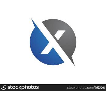 X Letter Logo Template. X Letter Logo Template vector icon design