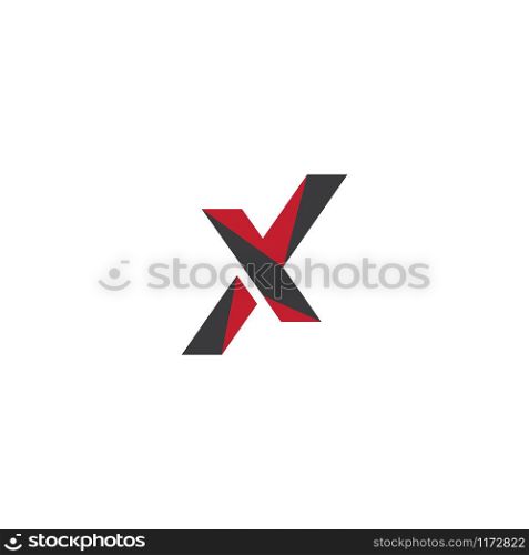 X Logo Template vector symbol nature