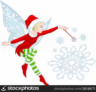 &#xA;Christmas Fairy granting wishes and helping your dreams come true