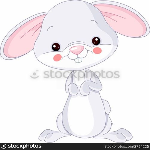 &#xA;Farm animals. Illustration of cute Bunny