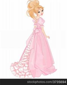 &#xA;Illustration of beautiful princess