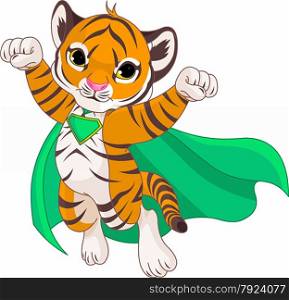 &#xA;Illustration of Super Hero Tiger