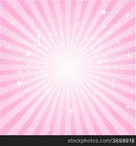 &#xA;Pink abstract background with stars and stripes