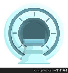 Xray mri icon cartoon vector. Magnetic scan. Medical scanner. Xray mri icon cartoon vector. Magnetic scan