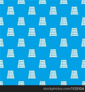 Xylophone pattern vector seamless blue repeat for any use. Xylophone pattern vector seamless blue