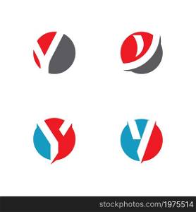 Y letter business logo icon vector template