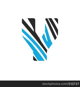 Y letter logo vector design. Initial letter Y logo design.