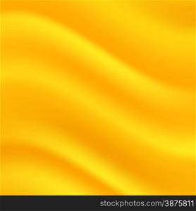 Yellow Abstract Wave Background for your Design. Yellow Wave Background
