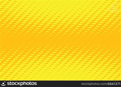 yellow background Pop art retro vector illustration. yellow pop art background