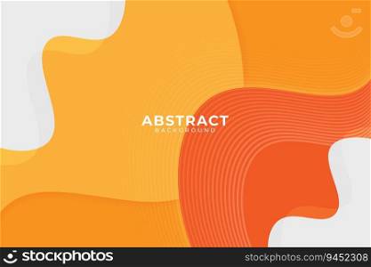 yellow background with dynamic abstract shapes