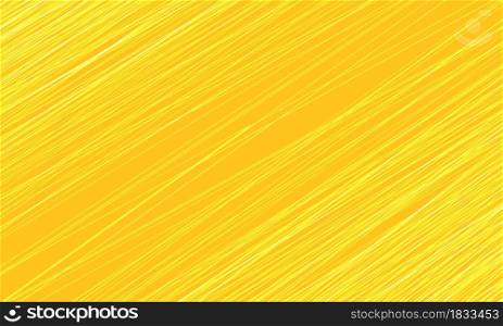 Yellow background with lines and strokes. Pop art retro vector illustration vintage kitsch 50s 60s style. Yellow background with lines and strokes