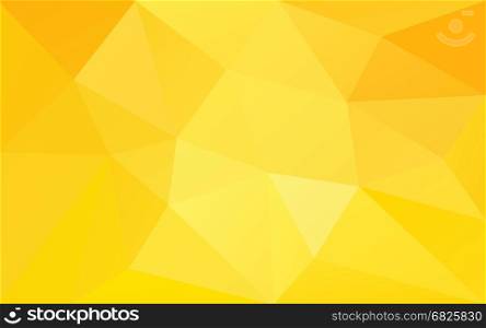 Yellow bright horizontal background template. Vector illustration. Positive sunny magic backdrop. Magic decorative pattern.