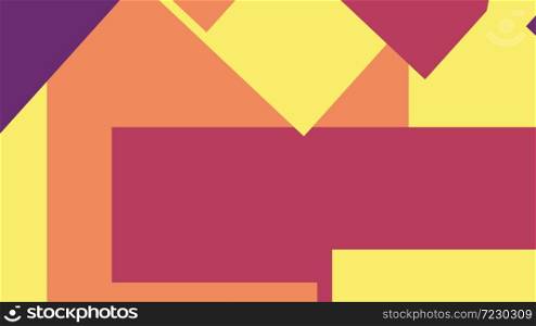 yellow colorful abstract vector background, consisting of boxes. Pattern with a colored box with a white background.