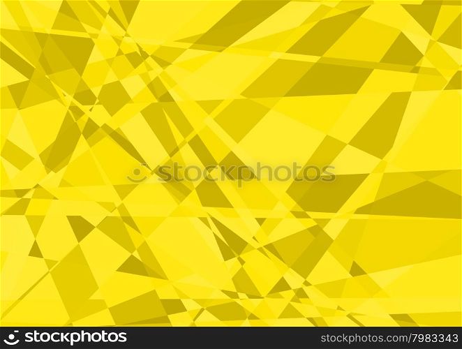 Yellow Crystalline Background