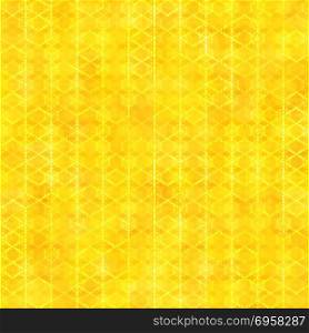 Yellow gold seamless pattern with hexagon shapes. Yellow gold seamless pattern with hexagon shapes abstract color background. Blank template swatches vector illustration save in 10 eps