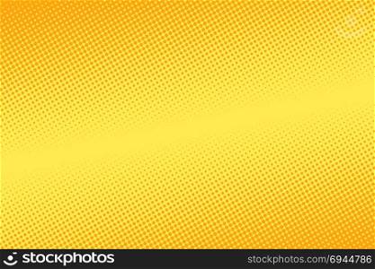 yellow halftone background. Pop art retro vector illustration. yellow halftone background