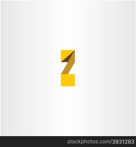 yellow letter z font logo icon sign