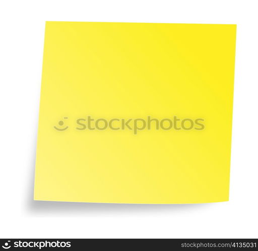 Yellow note