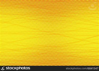 yellow Scratch touches pop art background. retro vector illustration. yellow Scratch touches pop art background