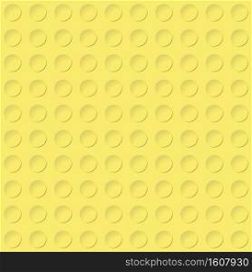 Yellow seamless background with circles. Simple flat design for website design, banner, advertising, poster or flyer, for texture, textiles and packaging. Simple background.
