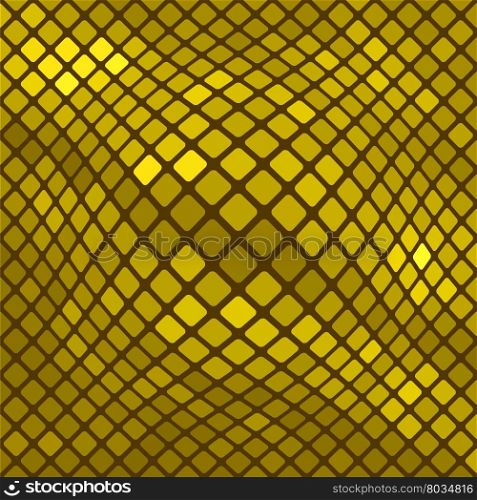Yellow Square Pattern. Abstract Yellow Square Background. Yellow Square Pattern