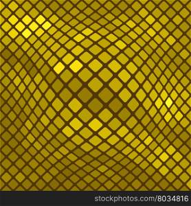 Yellow Square Pattern. Abstract Yellow Square Background. Yellow Square Pattern