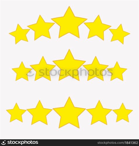 Yellow stars flat icon on white background. Rate stars symbol.Vintage pattern. Vector illustration. Stock image. EPS 10.. Yellow stars flat icon on white background. Rate stars symbol.Vintage pattern. Vector illustration. Stock image.