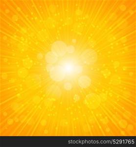 Yellow Summer on Background. Vector Illustration. EPS10. Yellow Summer Background. Vector Illustration