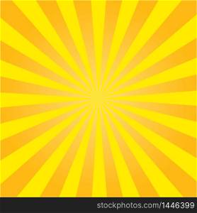 Yellow sun rays. Radial retro background. vector eps10. Yellow sun rays. Radial retro background. vector illustration