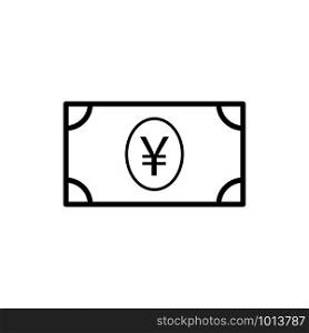 Yen money icon