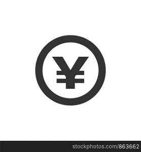 Yen Sign Logo Template Illustration Design. Vector EPS 10.