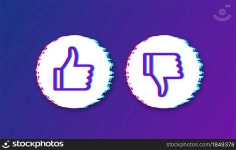 Yes No word text on talk shape.Yes no in speech bubble glitch icon. Vector stock illustration. Yes No word text on talk shape.Yes no in speech bubble glitch icon. Vector stock illustration.
