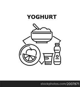 Yoghurt cream white milk. dairy splash. drop liquid. swirl drip. yoghurt vector concept black illustration. Yoghurt icons vector illustrations
