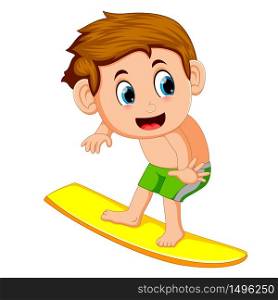 young surfer cartoon