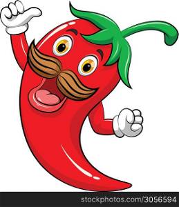 yummy chili mascot