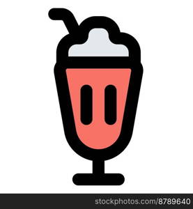 Yummy granita light vector icon