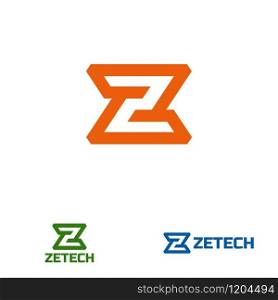 Z letter design concept for business or company name initial