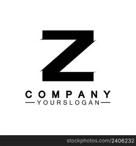 Z Letter Logo concept.Z letter creative fonts monogram icon symbol.