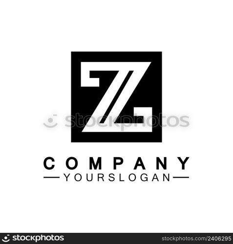 Z Letter Logo concept.Z letter creative fonts monogram icon symbol.