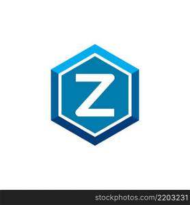 Z letter logo vector template