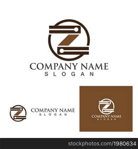 Z Logo Template vector icon illustration design
