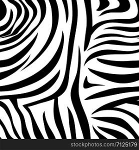 Zebra seamless pattern in abstract style in black and white,Vector illustration seamless swatch in the swatches panel, for wrapping paper, textile, fabric, wallpaper, fashion, clothing and bags